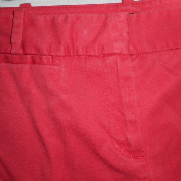 Talbots Petites Size 10P Coral cropped pants - Picture 6 of 7